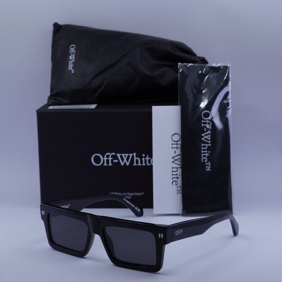 Off-White OERI13Z CHANDLER 1007 Square Sunglasses – Black\\ Grey main image 8